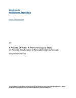 A fish out of water : a phenomenological study on reverse acculturation of relocated Anglo-Americans